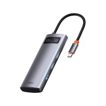 Baseus Metal Gleam 5in1 Multifonksiyonel Hub Dock Station
