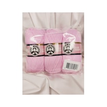 Lux Baby Bebe Pembe El Örgü İpi Art No:3010 - Nm:3.4 - 100gr. 340mt. 3 Adet - Renk: 093