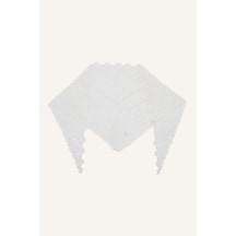 Defacto Kadın Dantel İşlemeli Ecru Bandana H5496ax26smer2 Ekru-er2