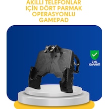 Gerçekçi Oyun Deneyimi Sunan Dört Parmak Mobil Gamepad - Lisinya