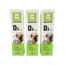 Nanbell Köpekler İçin D Vitamin Takviyesi 3 x 50 ML