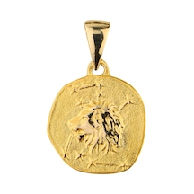 Goldkupe 14 Ayar Altın Aslan Burç Kolye Ucu 1,98 Gr-6396 Altın