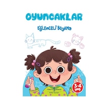 Oyuncaklar - Eğlenceli Boyama - Ybve-752731