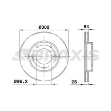 Braxıs Ae0367 Fren Diski On 517123e500 - 2 Adettir