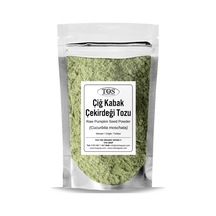 Tos The Organic Spices Çiğ Kabak Çekirdeği Tozu 500 G Cucurbita Moschata