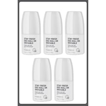 Stay Fresh Deo Roll On Invısıble 50ml 5 Adet