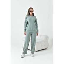 Ftz Women Kadın Düz Basic İkili Takım Mint 20800 Mint