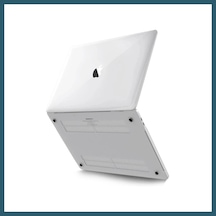Bezos Macbook Pro 13 2021 Macbook Buzlu Kapak - Şeffaf Ob