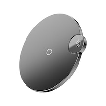 Baseus Dijital Led Ekran Kablosuz Wireless Şarj Cihazı Siyah