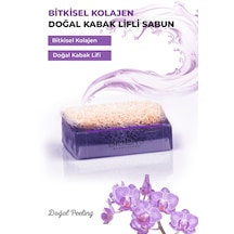Biolea's Skincare Doğal Kabak Lifli Bitkisel Kolajen Sabun 110 G