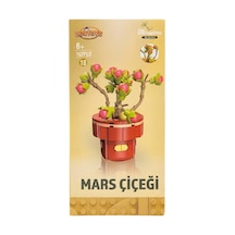 Dostoys Yapı Taşı Serisi Çiçek Yapım Seti Mars Çiçeği 162 Parça