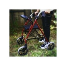 Tekerlekli, Frenli, Oturaklı, Sepetli, Hasta Yardım Yürümeç Rollator Poylin