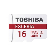Toshiba Exceria M301-EA 16 GB MicroSDHC Class 10 UHS-I Hafıza Kartı + Adaptör
