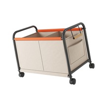 Suntek Tekerlekli Oyuncak Sandığı Organizatör Taşınabilir L Beyaz