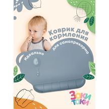 Zaki Taki Yemeklik Minderi Silikon Çocuk 297621660 Mavi