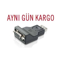 Displayport Vga Çevirici Dönüştürücü 4809A Adaptor Port Monitör P