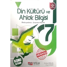 Nitelik Yayınları 7.sınıf Din Kültürü Ve Ahlak Bilgisi Konu Kitabı