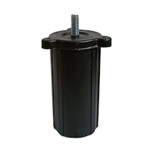 Orta Koltuk Kanepe Baza Destek Ayağı 4 Adet Siyah 10cm 5/16 Vida