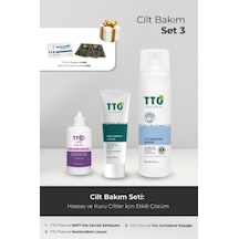 Tto Nemlendirici Losyon 100 ML + Göz Çevresi Şampuanı 125 ML + Yüz Temizleme Köpüğü 200 ML