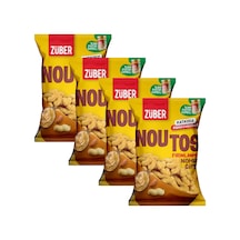 Züber Noutos Nohut Cipsi 55 Gr Fıstık Ezmeli X 4 Adet