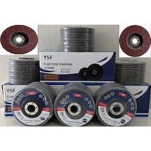 YSF Flap Disk 80 Kum 115 x 22 MM 20 Adet