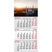2026 Yılı Gemici Takvimi-şeyh Zayed Camii