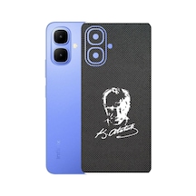 Infinix Smart 10 İle Uyumlu Bumper Serisi Premium Arka Kapak Kaplama Kenarlar Yoktur