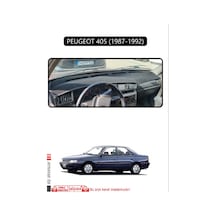Peugeot 405 1987-1992 Torpido Koruma Halısı Siyah Kenar
