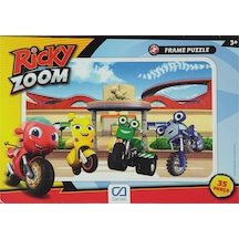 Ricky Zoom Frame Puzzle 35 Parça