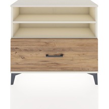 Arges Şifonyer 2 Raflı Tek Çekmeceli 88x30x80 Aytaşı-çam Aytaşı