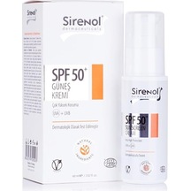 Sirenol Natural Cadı Fındığı Spf50 Güneş Kremi Filtre 60 Ml Sku: Mır8690010471345