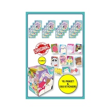 Panini Squishmallows Sticker Çıkartma - 16 Paket 80 Adet Sticker