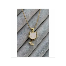 316l Paslanmaz Çelik Gold Hello Kitty Balık Detaylı Kolye Kararma Yapmaz Garantilidir Çelik