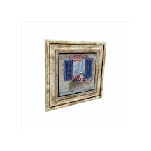 İtalya Görseli Baskılı Taş Tablo 25x25 668