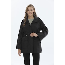First Company Kadın Trençkot 2424bs112498 Siyah
