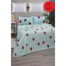 Mulberry Çift Kişilik Pike Takımı 2 Adet Yastık'lı Set 001