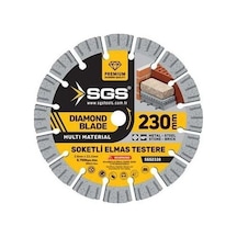 Sgs238 Soketli Elmas Testere Multı-materıal 230mm
