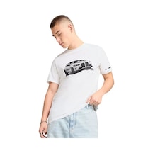 Puma Bmw Mms Ess Graphic Tee Erkek Günlük Tişört 63063302 Renkli Renkli