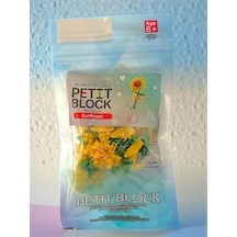 Mini Blok Çiçek Seti Ayçiçeği 89 Parça Sunflower Yapım Oyuncağı
