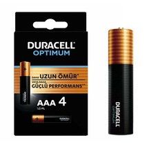 Duracell Optımum Mx2400 1.5 Volt Alkalin Aaa İnce Kalem Pil 4lü Paket
