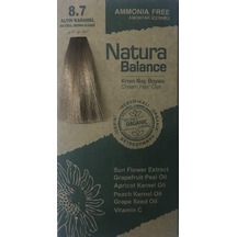 Natura Balance Saç Boyası 8.7 Altın Karamel