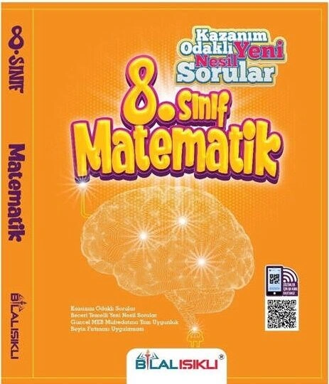 Bilal Işıklı 8. Sınıf Matematik Kazanım Odaklı Soru Bankası Bilal