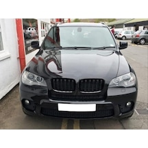 Bmw X6 Serisi E71 Çift Çizgi Böbrek 2008 2014 Parlak Siyah İthal