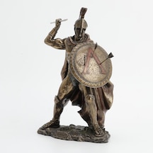 Veronese Spartan Leonidas Savaşçı Figürü 28x33cm