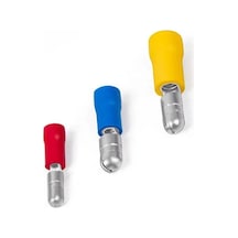 Tbe-5050 4.0-6.0mm2 İzoleli Soket Tipi Erkek Terminal Kablo Ucu Sarı 100 Adet