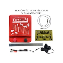 Tıtanium Shock 30k Elektrikli Çit Sistemi Domuz Kovucu 30000 Volt
