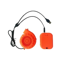 4xaa Kuru Pil Veya Usb İle Güçlendirilen Maskot Kafası Şişme Kostüm Fan 6v İçin Mini Fan Üfleyici