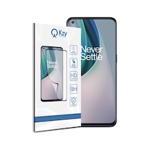 OnePlus Nord N10 ile Uyumlu Tam Kaplayan Temperli Cam Ekran Koruyucu