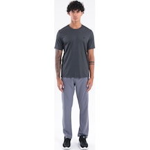 Rowinger Bisiklet Yaka Merserize Erkek Spor T-shirt Siyah Rowinger Bisiklet Yaka Merserize Erkek Spor T-shirt Siyah
