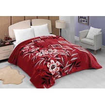 Mink Battaniye Lacasa 1093 Bordo Çift Kişilik Bordo